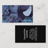 MÄDCHEN UND DIE DUNKLEN MÄRCHEN VISITENKARTE (Vorne/Hinten)