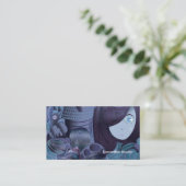 MÄDCHEN UND DIE DUNKLEN MÄRCHEN VISITENKARTE (Stehend Vorderseite)