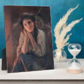 Mädchen und eine Hexe von Beatrice Offor Fotoplatte (Seite)