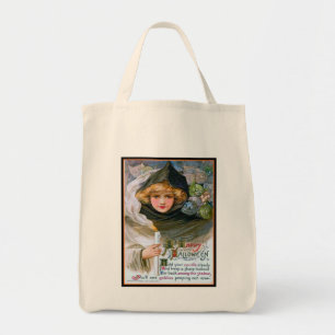 Mädchen und Goblins Halloween-Tasche Tragetasche