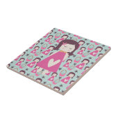 Mädchen und Handtaschen Fliese (Seite)