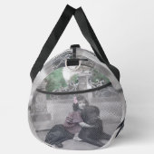 Mädchen und ihr Hund Duffle Bag (Rechts)