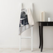 Mädchen und ihr Hund Sherpadecke (Beispiel)