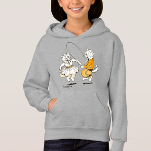 Mädchen und Jungen, Louis Wain Hoodie