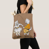 Mädchen und Jungen, Louis Wain Tasche (Von Nahem)