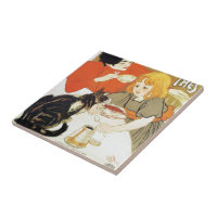 Mädchen und Katze, Alexandre Steinlen