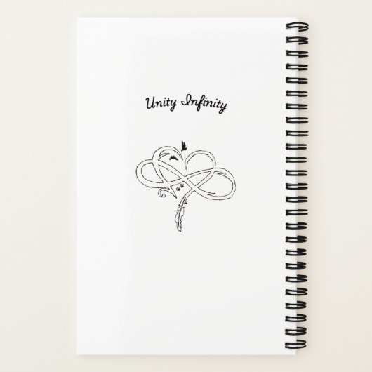 Mädchen und Katze Notizblock (Rückseite)