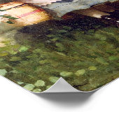 Mädchen und Laurel, 1879 von Winslow Homer Poster (Ecke)