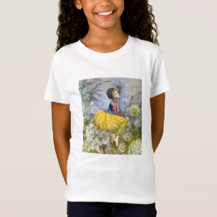 Mädchen und Löwenzahn T-Shirt
