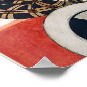 Mädchen und Mops in einem Automobil Poster (Ecke)