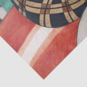 Mädchen und Mops in einem Automobil Seidenpapier (Detail)