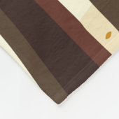 Mädchen und Papageien Fleecedecke (Ecke)