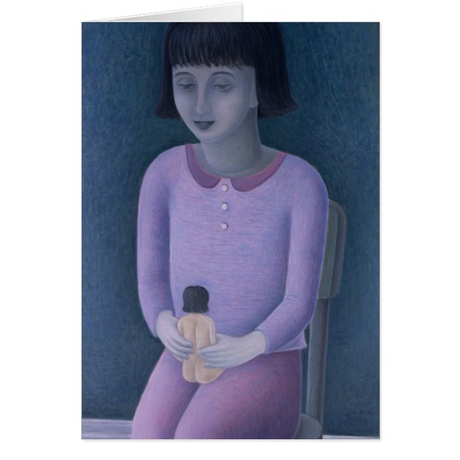 Mädchen und Puppe 2003 (Vorne)