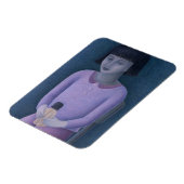 Mädchen und Puppe 2003 Magnet (Linke Seite)