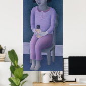 Mädchen und Puppe 2003 Poster (Heimbüro)