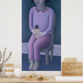 Mädchen und Puppe 2003 Poster (Küche)