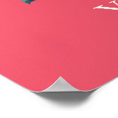 Mädchen unicorn Fairy Fantasie hinzufügen Botschaf Poster (Ecke)