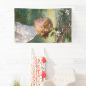 Mädchen unter dem Apfelbaum (von Danielson-Gambogi Banner (Insitu)