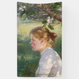 Mädchen unter dem Apfelbaum (von Danielson-Gambogi Banner