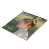 Mädchen unter dem Apfelbaum (von Danielson-Gambogi Fliese (Seite)