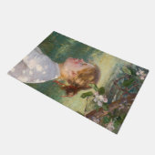 Mädchen unter dem Apfelbaum (von Danielson-Gambogi Fußmatte (Schrägansicht)