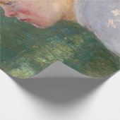 Mädchen unter dem Apfelbaum (von Danielson-Gambogi Geschenkpapier (Ecke)