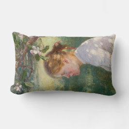 Mädchen unter dem Apfelbaum (von Danielson-Gambogi Lendenkissen