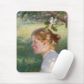 Mädchen unter dem Apfelbaum (von Danielson-Gambogi Mousepad (Mit Mouse)