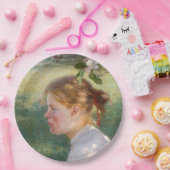 Mädchen unter dem Apfelbaum (von Danielson-Gambogi Pappteller (Party)