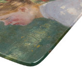 Mädchen unter dem Apfelbaum (von Danielson-Gambogi Schneidebrett (Ecke)