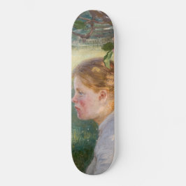 Mädchen unter dem Apfelbaum (von Danielson-Gambogi Skateboard