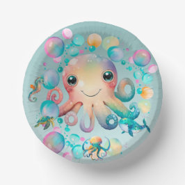 Mädchen unter dem Meer Geburtstagsgeschenke Pappteller