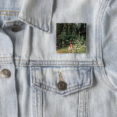 Mädchen unter den wilden Blumen, 1880 Button (Beispiel)