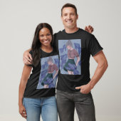 Mädchen unter Fischen T-Shirt (Unisex)
