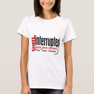 Mädchen unterbrach 1 Hirntumor T-Shirt