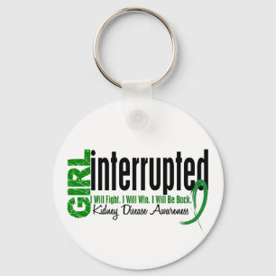 Mädchen unterbrach 1 Nierenerkrankung Schlüsselanhänger