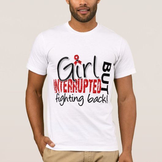 Mädchen unterbrach Anschlag 2 T-Shirt (Vorderseite)