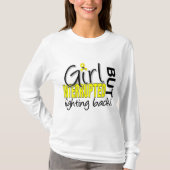 Mädchen unterbrach Endometriosis 2 T-Shirt (Vorderseite)