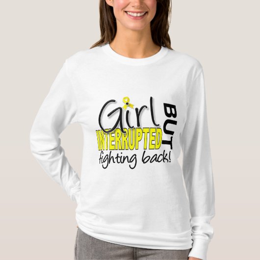 Mädchen unterbrach Endometriosis 2 T-Shirt (Vorderseite)