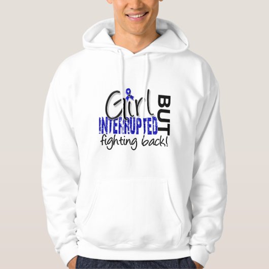 Mädchen unterbrach rheumatoide Arthritis 2 Hoodie (Vorderseite)