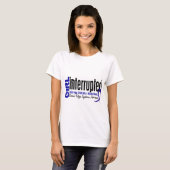 Mädchen unterbrochenes CFS- chronisches T-Shirt (Vorne ganz)