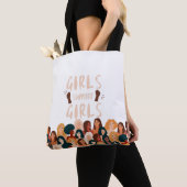 Mädchen unterstützen Mädchen Tasche (Von Nahem)