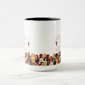 Mädchen unterstützen Mädchen Tasse (Zentrum)