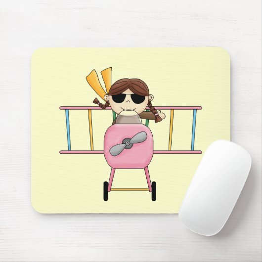 Mädchen-VersuchsT - Shirts und Geschenke Mousepad (Mit Mouse)