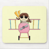 Mädchen-VersuchsT - Shirts und Geschenke Mousepad (Vorne)