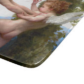 Mädchen verteidigen sich gegen das kupide Eros-Gem Schneidebrett (Ecke)