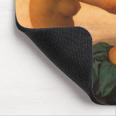 Mädchen verteidigt sich gegen Cupid von Bouguereau Mousepad (Ecke)