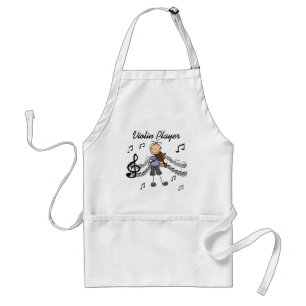 Mädchen Violinspieler T-Shirts und Geschenke Schürze