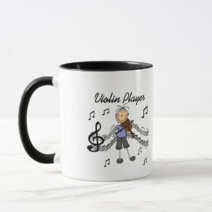 Mädchen Violinspieler T-Shirts und Geschenke Tasse