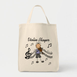Mädchen Violinspieler T-Shirts und Geschenke Tragetasche